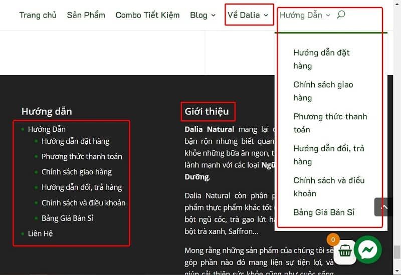 Hình ảnh 3 Nhóm Yếu Tố SEO Quan Trọng Nhất 2021 20 các trang thông tin cơ bản trong website