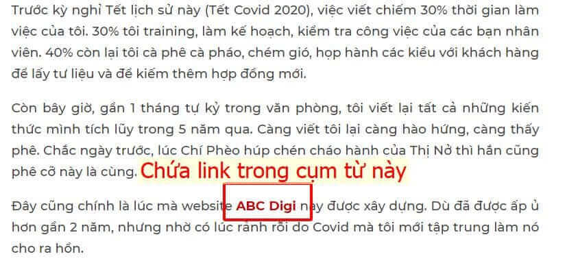 Hình ảnh 4 Cách Tăng CTR Cho Bài Viết Trên Google & Trên Social 15 anchotext abc digi