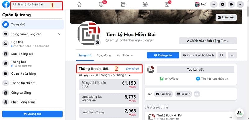 Bước đầu tiên tìm post viral
