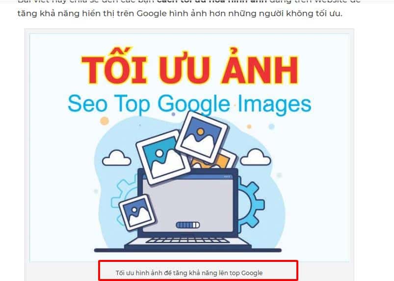 Hình ảnh 9 Bước và 9 Lưu Ý Quan Trọng Tối Ưu SEO Hình Ảnh 29 Phần Caption phù hợp với hình ảnh và nội dung