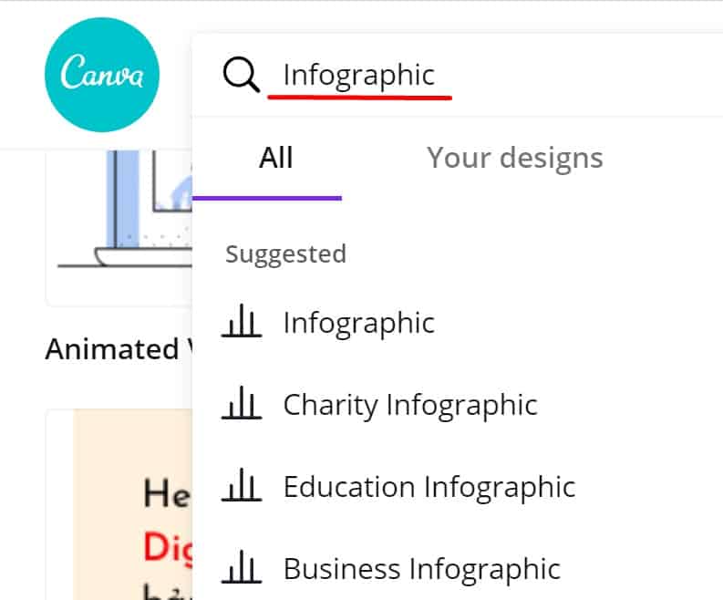 cách làm infographic bằng canva
