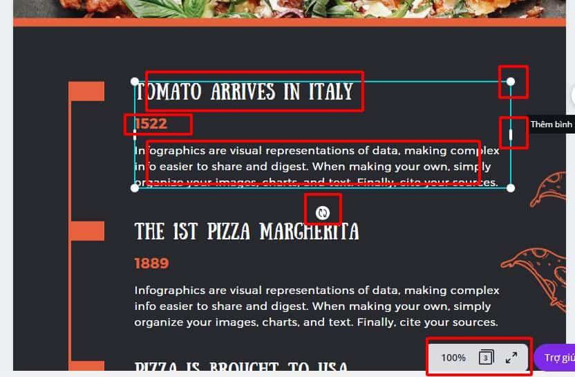 Căn chỉnh kích thước và góc nhìn