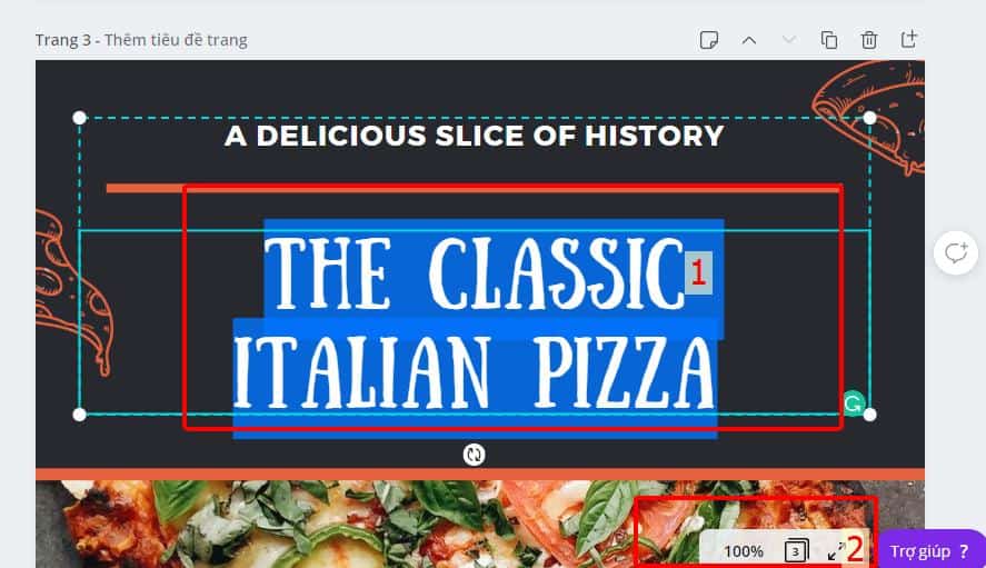 Chỉnh sửa nội dung