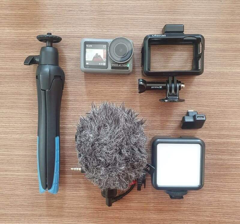Bộ camera All-in-one có thể quay mọi loại vlog