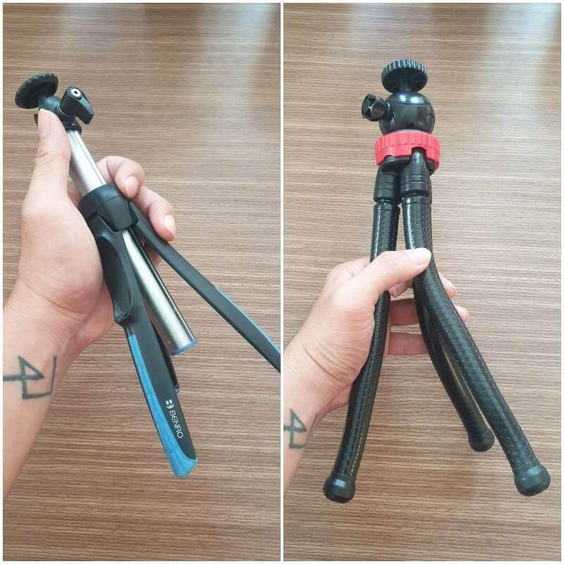 tripod để quay vlog