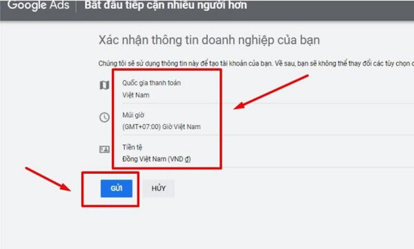 cách tạo tài khoản google ads miễn phí