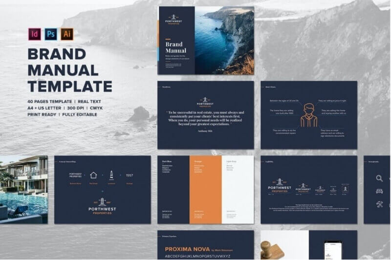 Brand manual là cách gọi khác của Brand guidelines ở Mỹ