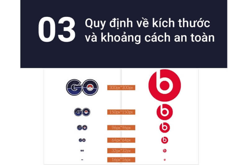 Bảng hướng dẫn sử dụng logo để chắc chắn cho tất cả logo sẽ theo một quy chuẩn nhất định
