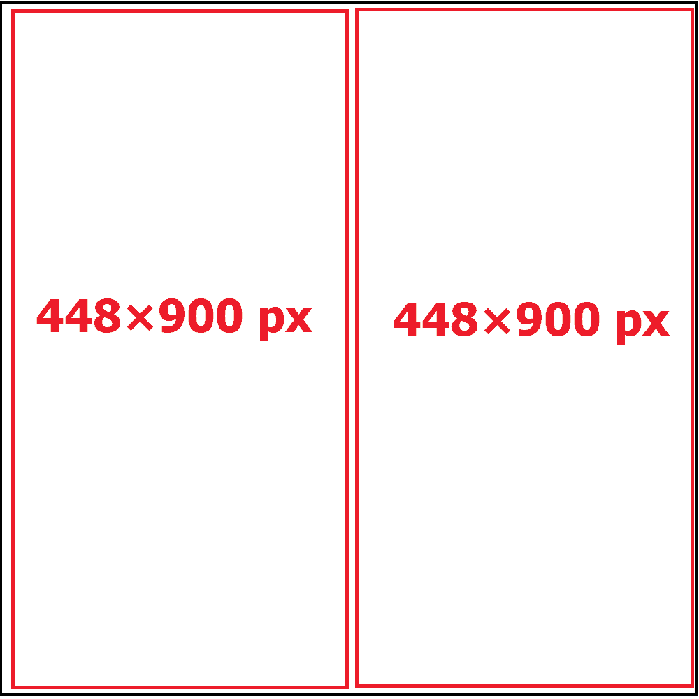 Hình ảnh Các Kích Thước Ảnh Trên Facebook, YouTube, Instagram, Linkedin 43 Kích thước 2 ảnh dọc facebook