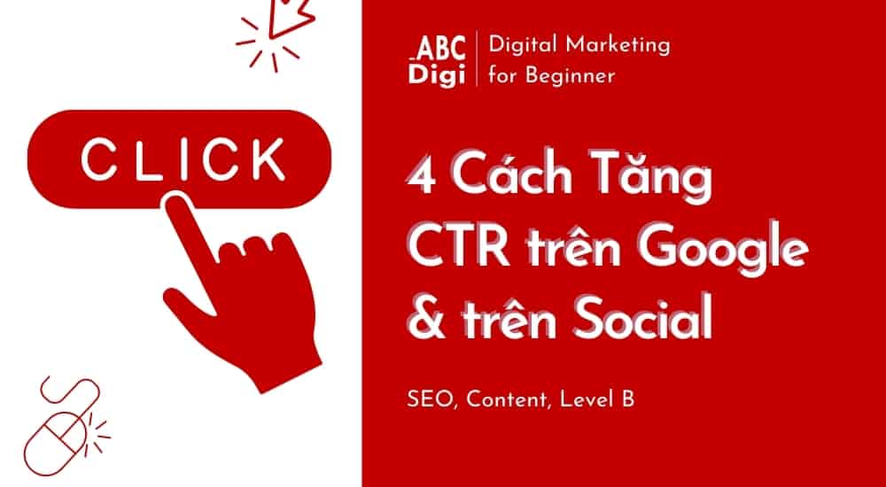 cách tăng CTR trên Google và Social