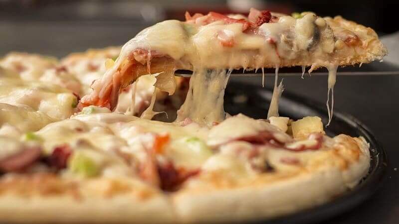 dịch vụ khách hàng của tiệm pizza này rất tốt