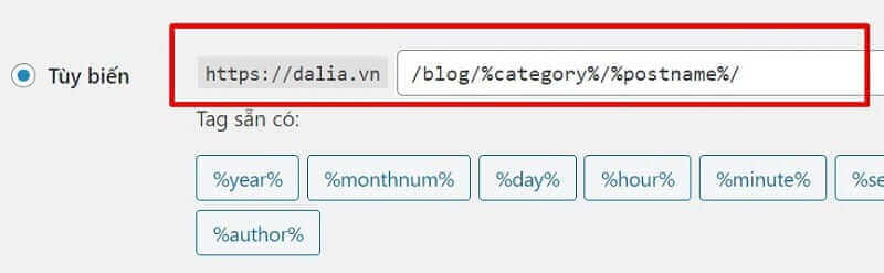 Hình ảnh Permanent Link là gì? Cách cài đặt chuẩn SEO cho website 17 cài đặt permanent link cho bài post wordpress