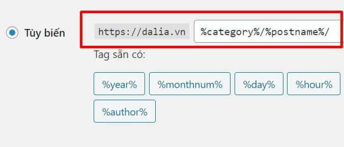 Hình ảnh Permanent Link là gì? Cách cài đặt chuẩn SEO cho website 16 cài đặt đường dẫn tĩnh cho bài post wordpress