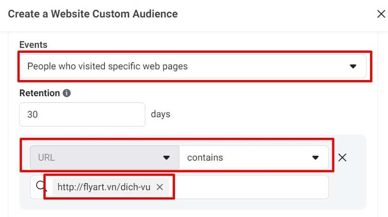 Hình ảnh Permanent Link là gì? Cách cài đặt chuẩn SEO cho website 13 tạo tệp khách hàng trong facebook ads