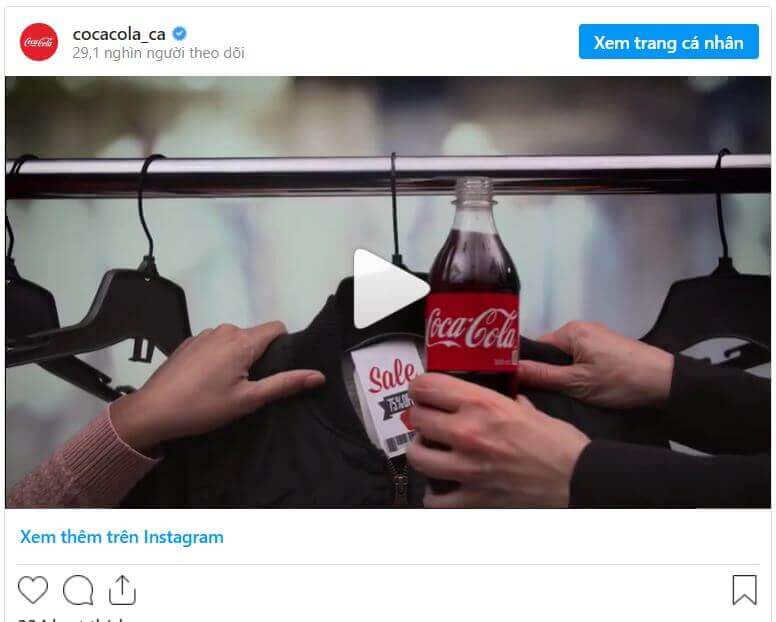 Chiến dịch quảng cáo vượt trội mùa Giáng Sinh của Cocacola