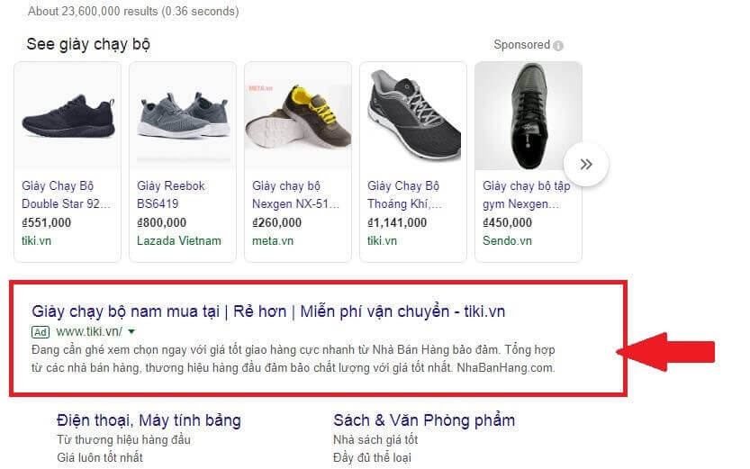 Hình ảnh Nên Quảng Cáo Google Hay Facebook Để Tối Ưu Ngân Sách 8 Google Search giúp bạn chiếm vị trí 'mặt tiền' ngay lập tức mà không cần chờ SEO lên top.