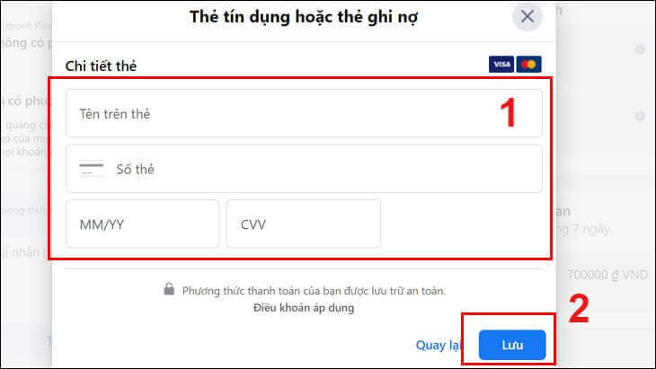 Tao tai khoan Quang Cao Facebook don gian chi trong 1 phut 5