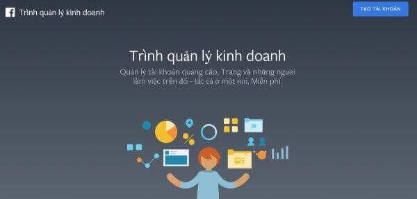 Tao tai khoan Quang Cao Facebook don gian chi trong 1 phut 6