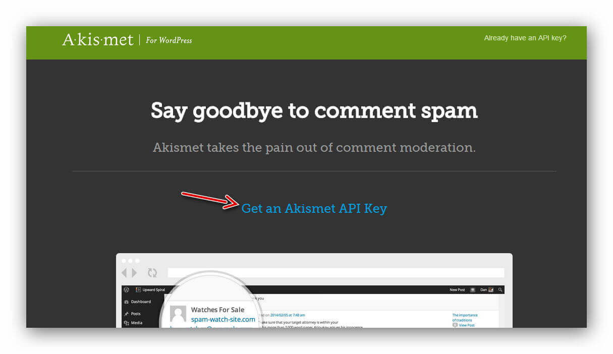 Huong dan cai dat Plugin Akismet8