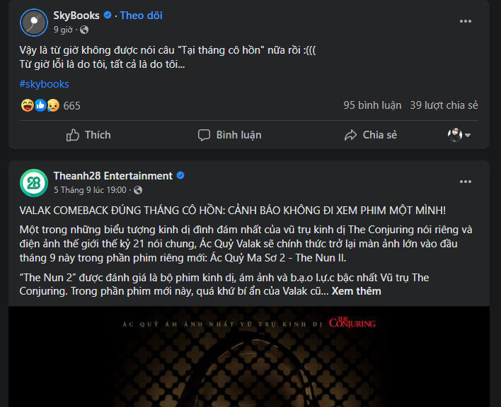 ý tưởng content tháng 7 cô hồn hài hước