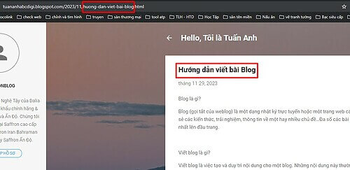 Dia chi la URL ma moi nguoi se su dung de truy cap