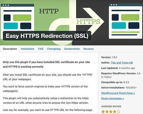 Easy HTTPS Redirection