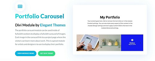 Protfolio Carousel