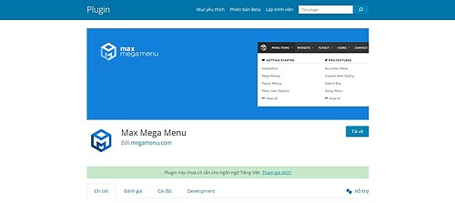 ve Max Mega Menu