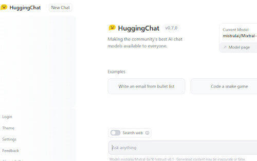 Content-AI-tool-Hugging-chat