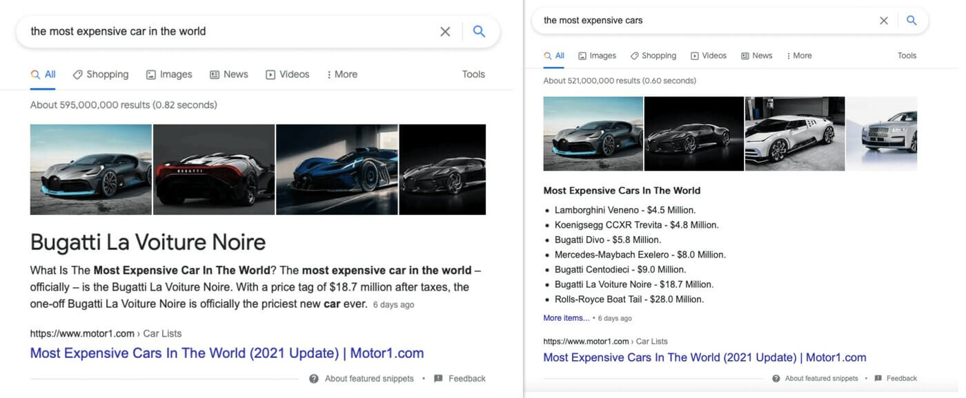 7 Loai Featured Snippets doan trich noi bat giup website noi bat tren Google 13