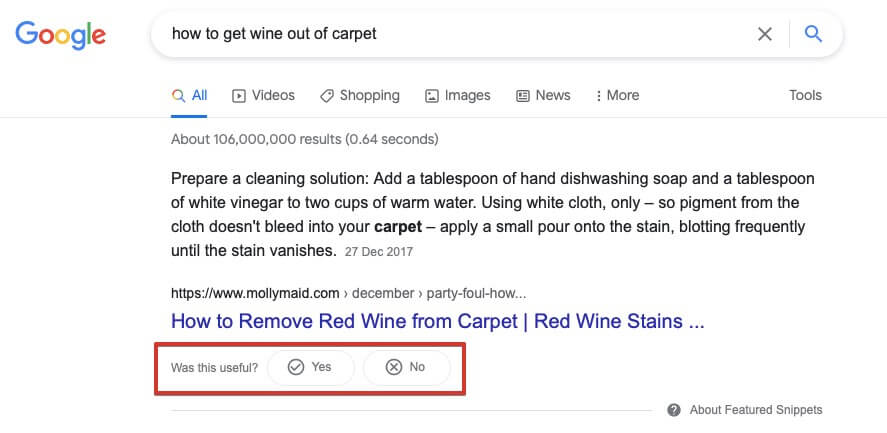7 Loai Featured Snippets doan trich noi bat giup website noi bat tren Google 8