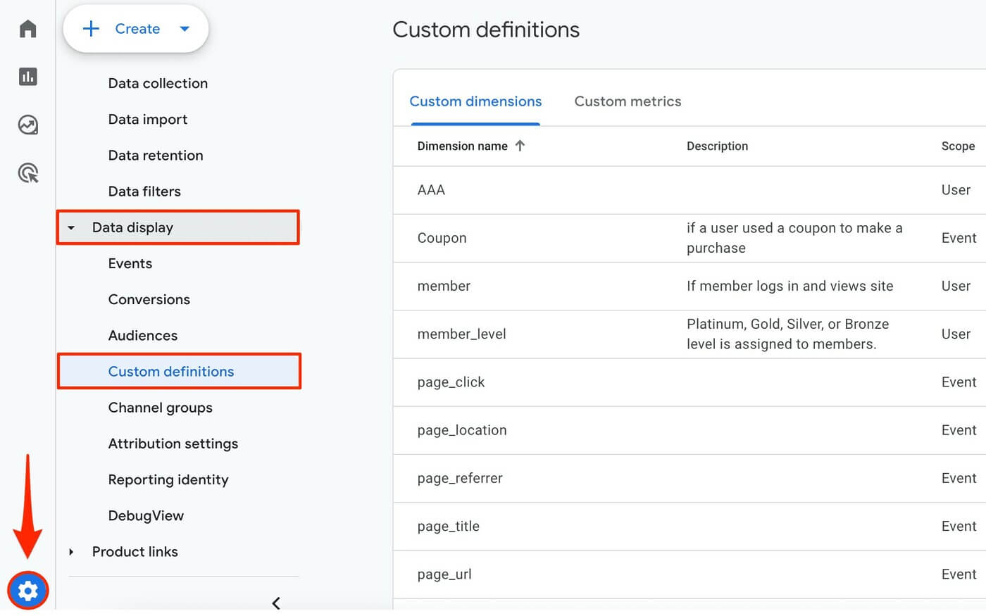 Hình ảnh Custom Dimension - Hướng Dẫn Cách Thiết Lập Trong Google Analytic 4 47 Huong Dan Thiet Lap Custom Dimension Trong Google Analytic 4 15