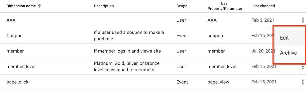 Hình ảnh Custom Dimension - Hướng Dẫn Cách Thiết Lập Trong Google Analytic 4 48 Huong Dan Thiet Lap Custom Dimension Trong Google Analytic 4 16