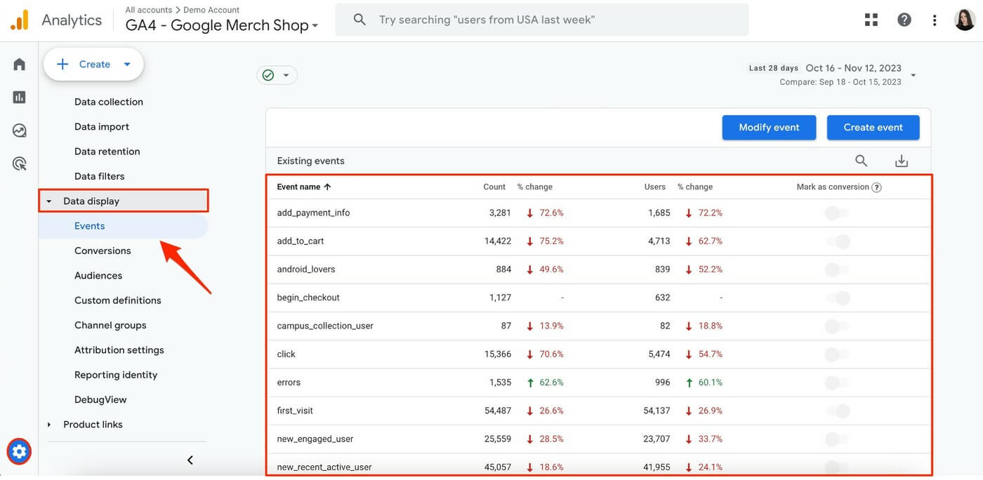 Hình ảnh Custom Dimension - Hướng Dẫn Cách Thiết Lập Trong Google Analytic 4 51 Huong Dan Thiet Lap Custom Dimension Trong Google Analytic 4 19