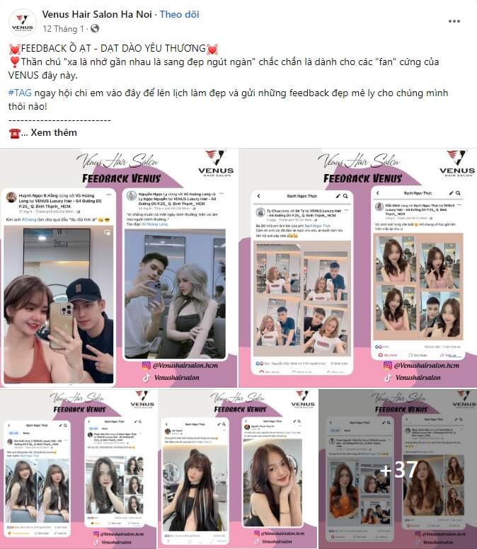 Hình ảnh khách hàng vui vẻ