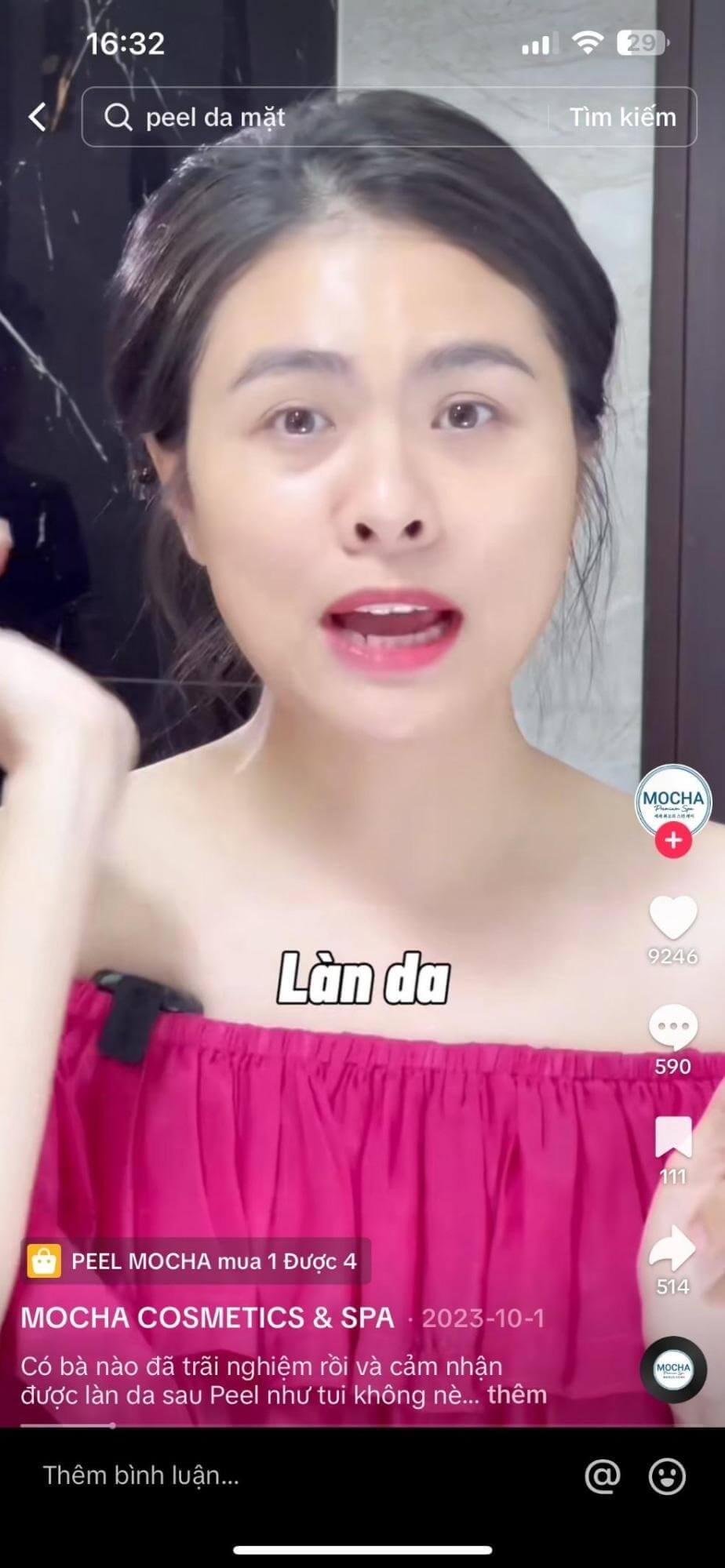 Video feedback trải nghiệm