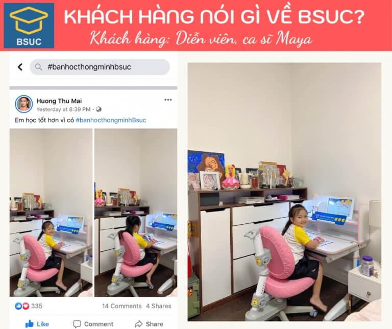 Review bàn học thông minh