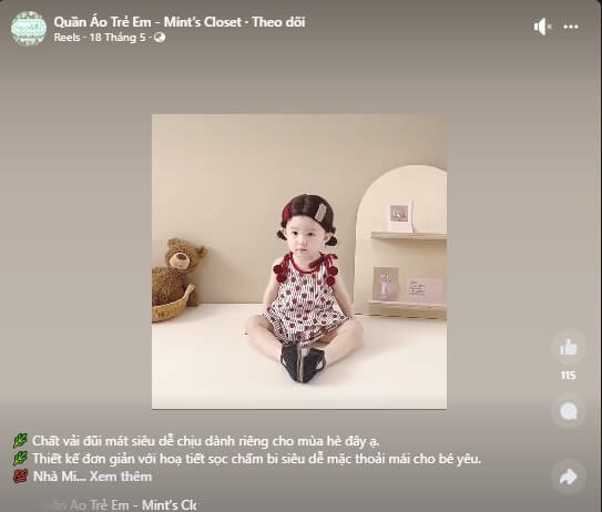 content thoi trang tre em 2
