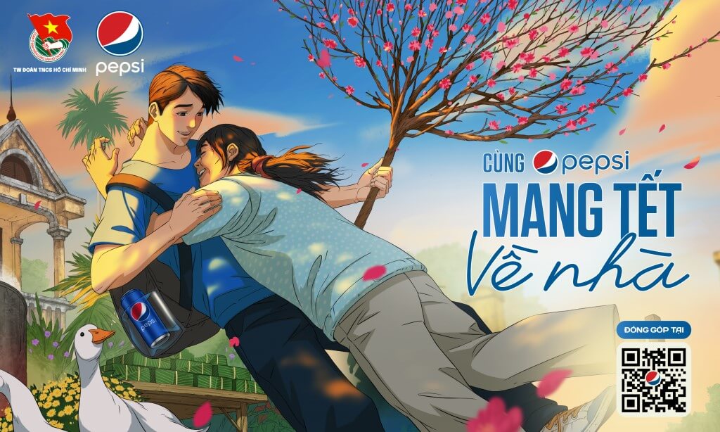 Chien Dich Pepsi Mang Tet Ve Nha Ket Noi Cong Dong Qua Nhung Tam Ve Day Y Nghia 4