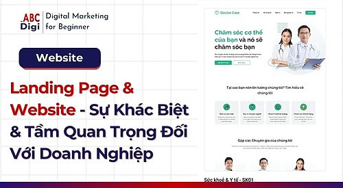 Landing Page Website Su Khac Biet Tam Quan Trong Doi Voi Doanh Nghiep