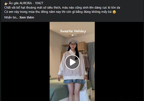 Hình ảnh 10+ Mẫu Content Bán Quần Áo Hay Và Thu Hút Khách Hàng 29 content-quang-cao-quan-ao-video