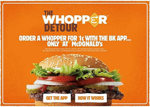Hình ảnh Phân Tích Case Study Chiến Dịch “Whopper Detour” Của Burger King: Biến Đối Thủ Thành Lợi Thế 20 whopper-detour-burger (2)