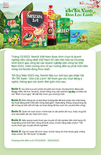 Hình ảnh Phân Tích Case Study Chiến Dịch Tết Nào Cũng Được, Miễn Là Tết Xanh – Nestlé 17 casestudy nestle 8 1