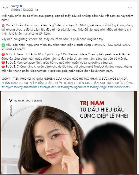 Hình ảnh 10+ Mẫu Content Trị Mụn Hay Đa Dạng Nội Dung Trên Các Trang Mạng Xã Hội 8 content tri mun hay 2