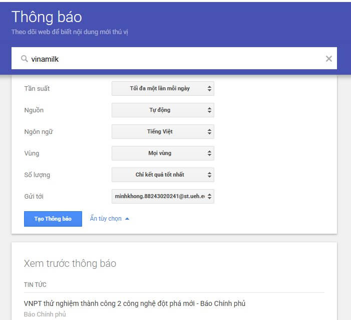 Hình ảnh Google Alerts - Công Cụ Miễn Phí Giúp Bảo Vệ Thương Hiệu 5 lam chu google alerts huong dan thiet lap khai thac cho marketer abc digi 1