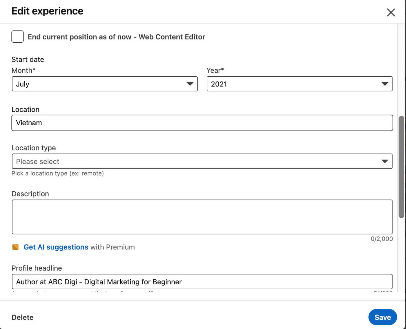 Hình ảnh Tối Ưu Profile LinkedIn A-Z Thu Hút Nhà Tuyển Dụng & Khách Hàng 5 linkedin profile