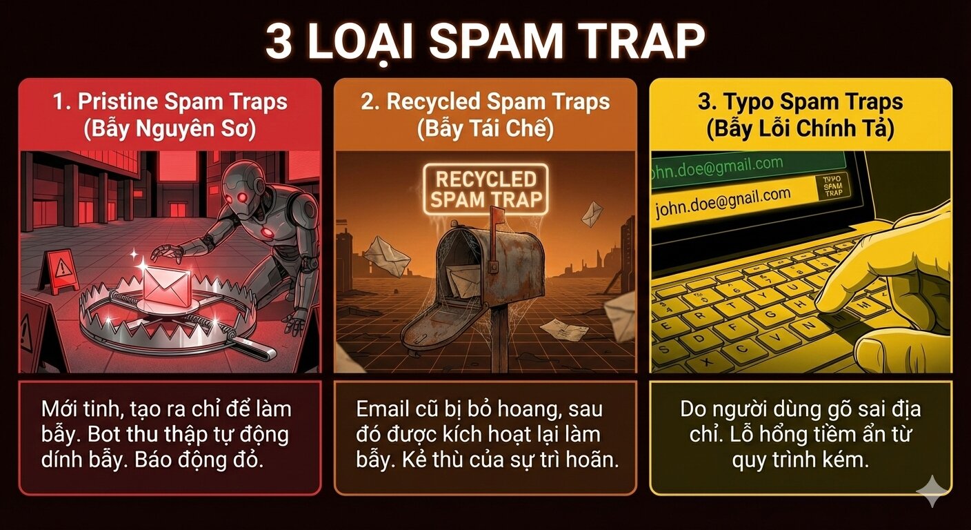 Hình ảnh Spam Trap là gì? Toàn tập về cách nhận biết, xử lý và phòng tránh 2 spam trap 1
