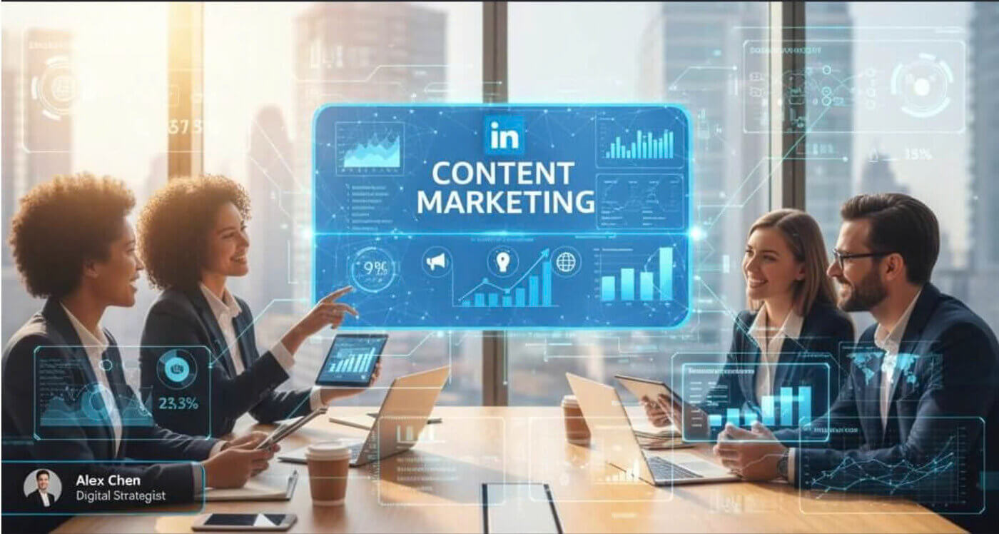 Hình ảnh Tư Duy Content Marketing trên LinkedIn: Biến Chuyên Môn Thành "Nam Châm" Hút Leads 1 tu duy content cho linkedin