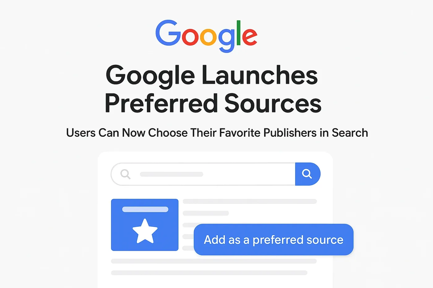 google preferred sources