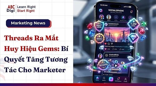 Threads Ra Mắt Huy Hiệu Gems: Cơ Hội Vàng Để Tăng Tương Tác Mà Marketer Mới Không Nên Bỏ Lỡ